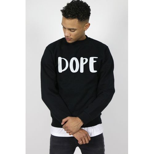 Sweat-shirt - DOPE - Noir