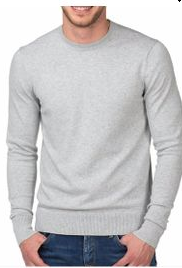 Sweat-shirt -  Gris