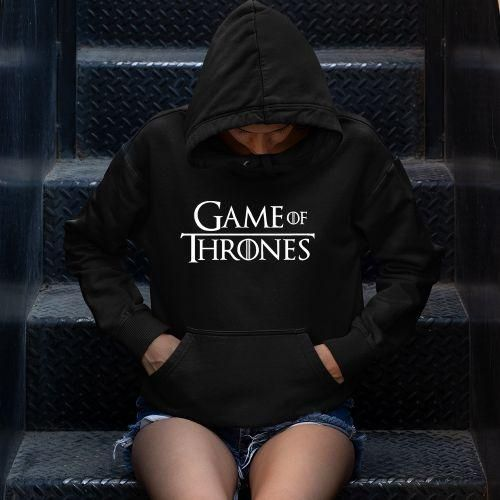 Sweat à Capuche - Game Of Thrones - Noir
