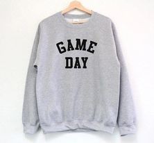 Sweat-shirt Gris - Game Day